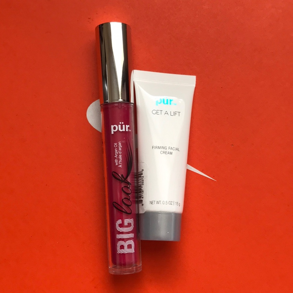 PUR bundle: mascara and facial cream
